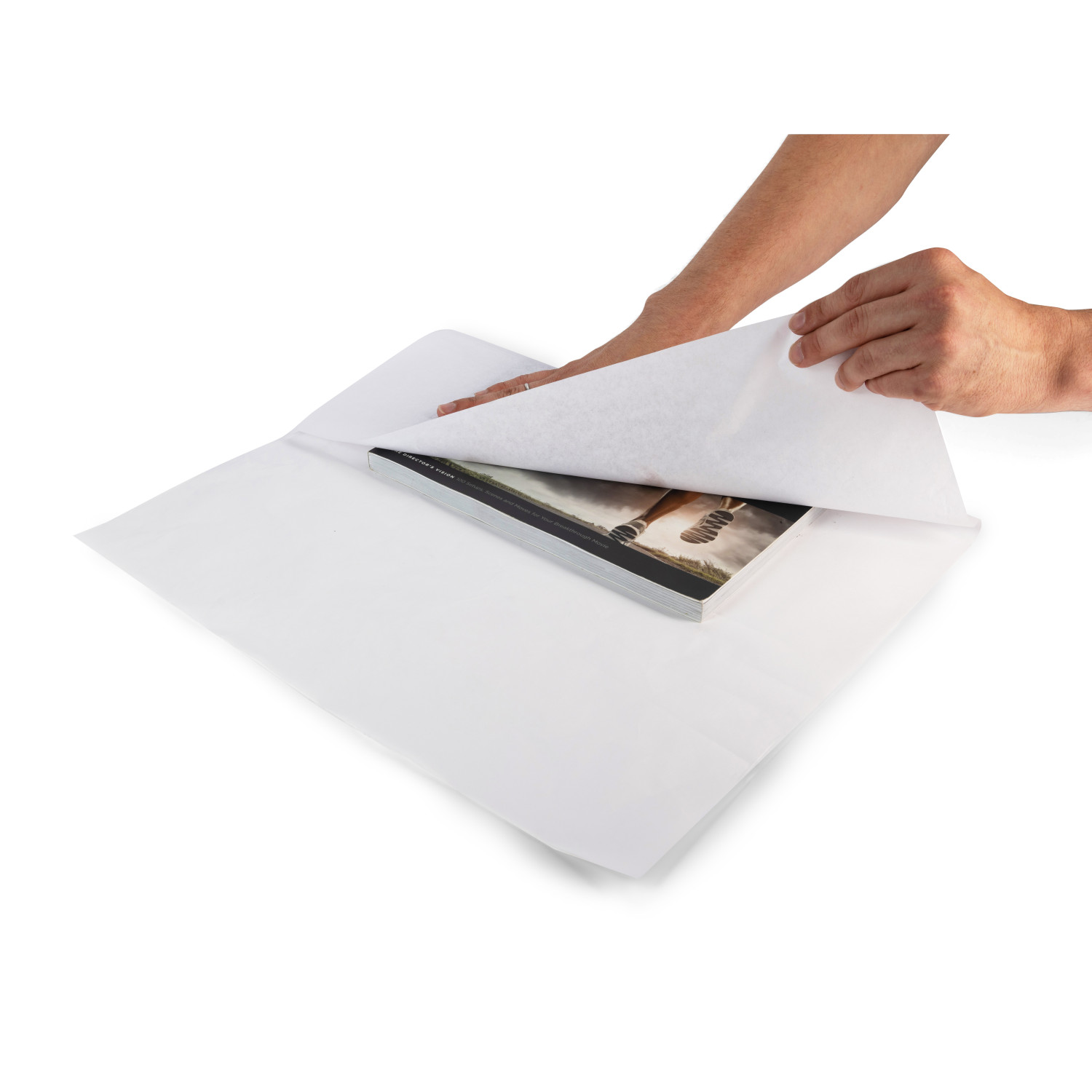 18" x 1800' SatinPack™ Tissue Paper Roll, 20 lbs., White 18" x 1800' SatinPack™ Tissue Paper Roll, 20 lbs., White 6